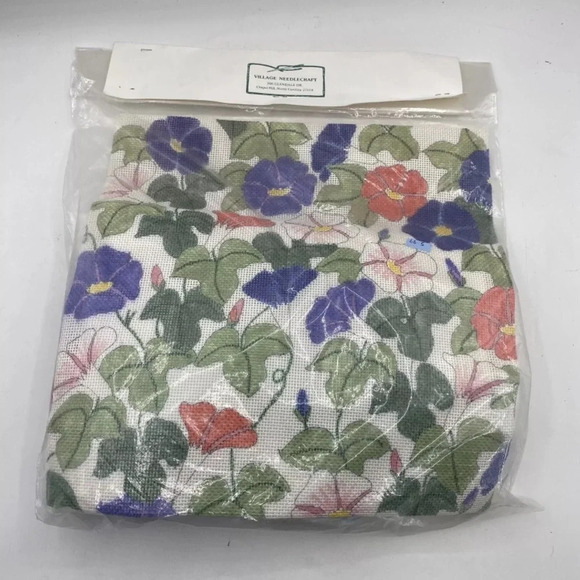 Village Needlecraft Other - Village Needlecraft Charleston Morning Glory Needlpoint Embroidery Kit New‎